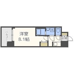 阿波座駅 徒歩7分 10階の物件間取画像